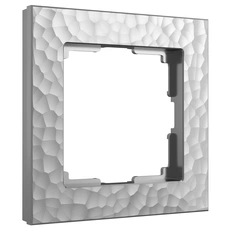 Изображение Рамка на 1 пост Hammer (серебряный) W0012406